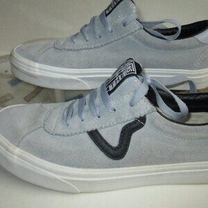 VANS Off The Wall Shoes Suede Gray Womens Sz US 8.5 Skateboard 500714 Sneakers